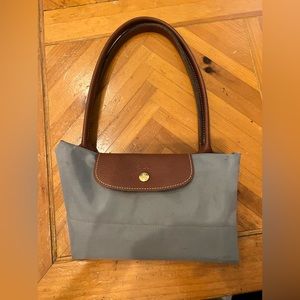 COPY - Gray Longchamp Le Pliage large tote